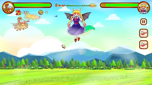 Cute Anime Girl Enjoys Erotic Dragon Weight-Gain Adventure