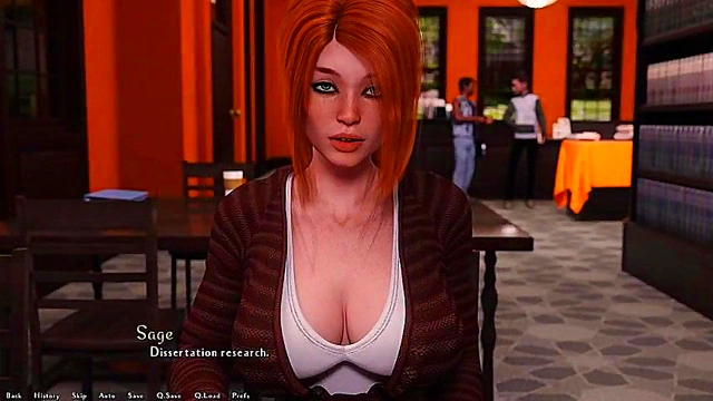 Sad Anime Student Finds Comfort in Intimate 3D Hentai Scenes