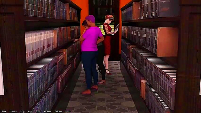 Sad Anime Student Finds Comfort in Intimate 3D Hentai Scenes