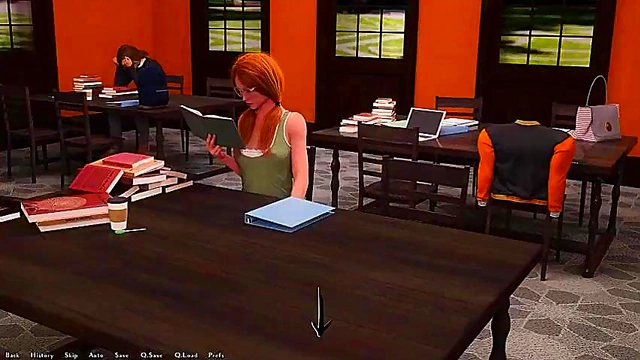 Sad Anime Student Finds Comfort in Intimate 3D Hentai Scenes