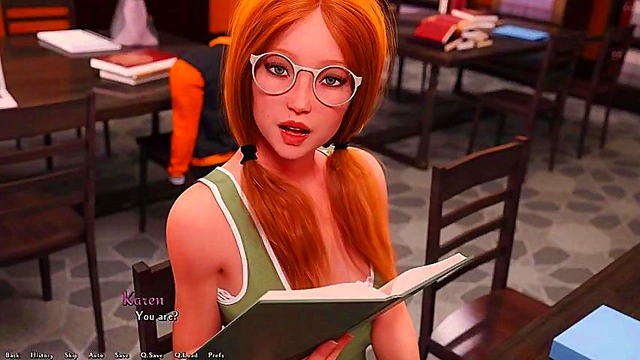 Sad Anime Student Finds Comfort in Intimate 3D Hentai Scenes