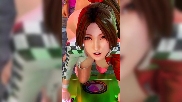Horny Racing Queen Mai Shiranui Fucked From Behind In 3D Anime Action