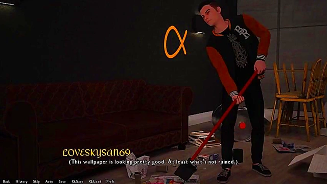 Bad News Leads to Intense 3D Hentai Anime Sex With Visual Novel Cutie