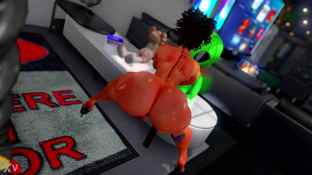 Himbo With Big-Ass Man Twerks Perfect Slutty Avatar For Your Pleasure