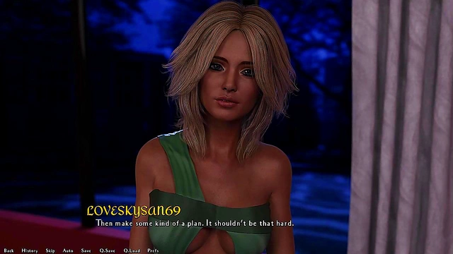 3D Anime Chick Nails It With Hot Visual Novel Action & Intense Hentai Sessions