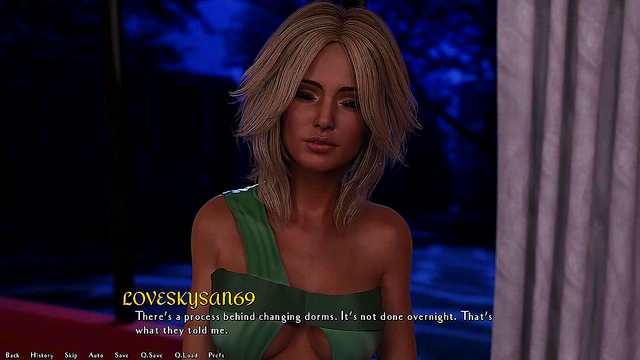 3D Anime Chick Nails It With Hot Visual Novel Action & Intense Hentai Sessions