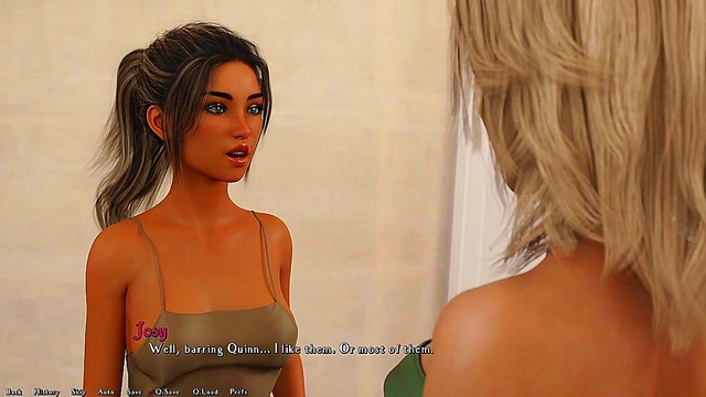 3D Anime Chick Nails It With Hot Visual Novel Action & Intense Hentai Sessions