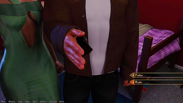 3D Anime Chick Nails It With Hot Visual Novel Action & Intense Hentai Sessions