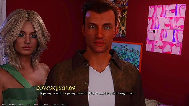 3D Anime Chick Nails It With Hot Visual Novel Action & Intense Hentai Sessions