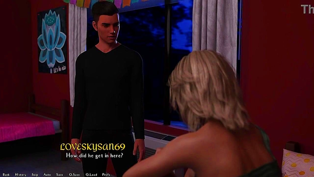 3D Anime Chick Nails It With Hot Visual Novel Action & Intense Hentai Sessions