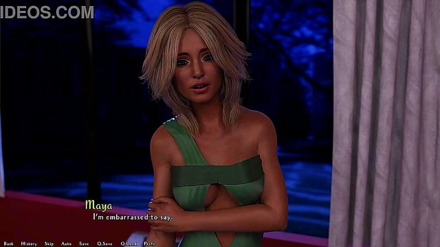 3D Anime Chick Nails It With Hot Visual Novel Action & Intense Hentai Sessions