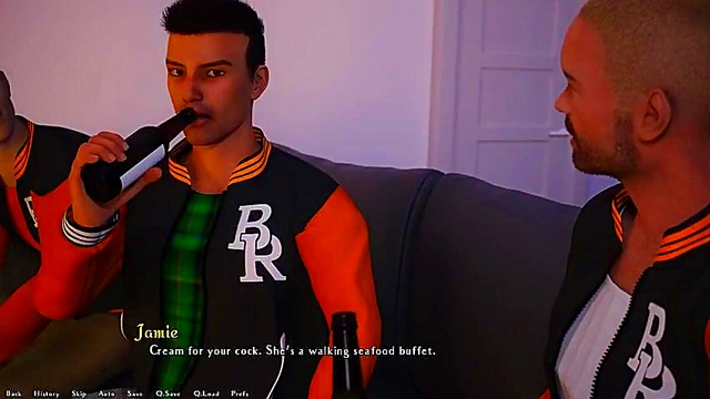 Happy Birthday 3D Hentai Anime – Being a Dik Gets Wild Visual Novel Action