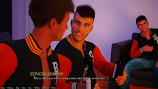 Happy Birthday 3D Hentai Anime – Being a Dik Gets Wild Visual Novel Action