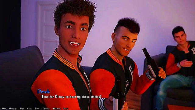 Happy Birthday 3D Hentai Anime – Being a Dik Gets Wild Visual Novel Action