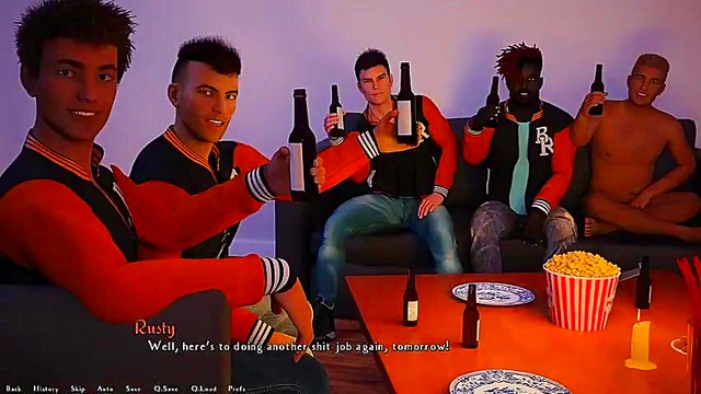 Happy Birthday 3D Hentai Anime – Being a Dik Gets Wild Visual Novel Action