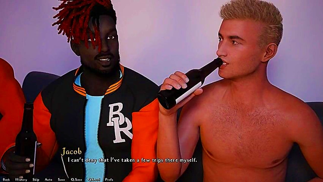 Happy Birthday 3D Hentai Anime – Being a Dik Gets Wild Visual Novel Action