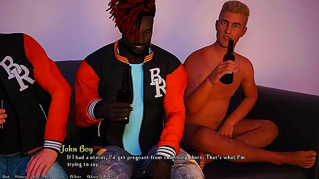 Happy Birthday 3D Hentai Anime – Being a Dik Gets Wild Visual Novel Action