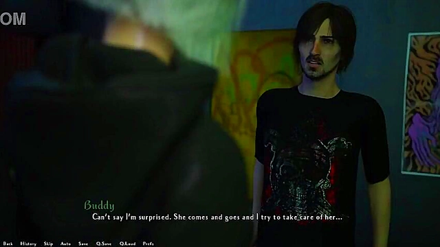 Sexy Isabella Seduces You In 3D Anime Visual Novel Adventure