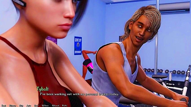 Sexy Isabella Seduces You In 3D Anime Visual Novel Adventure