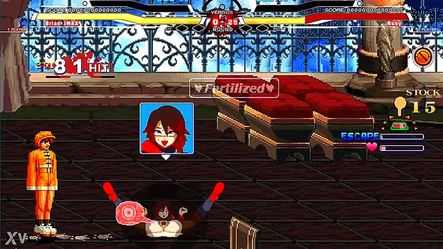 Horny Anime Chick Fucks Brian for Hot Hentai Cumshot Action