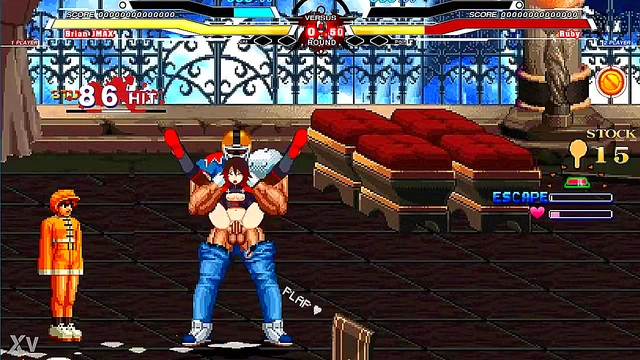 Horny Anime Chick Fucks Brian for Hot Hentai Cumshot Action