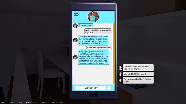 3D Anime Visual Novel – Jill Takes Charge in Intense Hentai Session