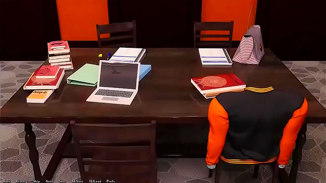 Sexy Anime Babes Get naughty in the Library for a 3D Hentai Fantasy Encounter
