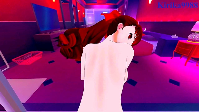 Intense 3D Hentai Sex With Elizabeth & Kasumi Yoshizawa From Persona 3 & 5