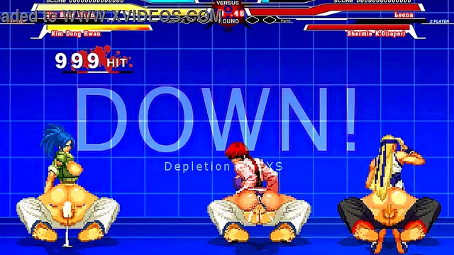 Shermie & Cher Engage in Hot Hentai Sex with Leona Heidern for Intense Orgasm Moments