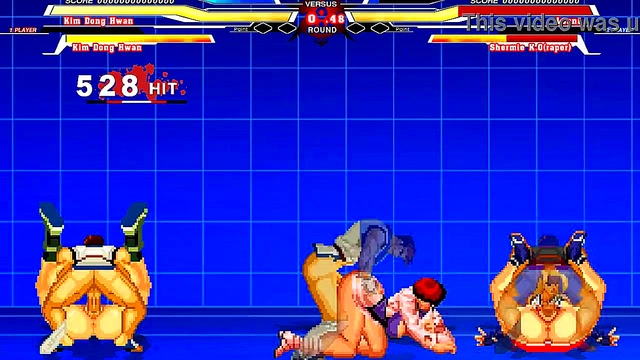 Shermie & Cher Engage in Hot Hentai Sex with Leona Heidern for Intense Orgasm Moments