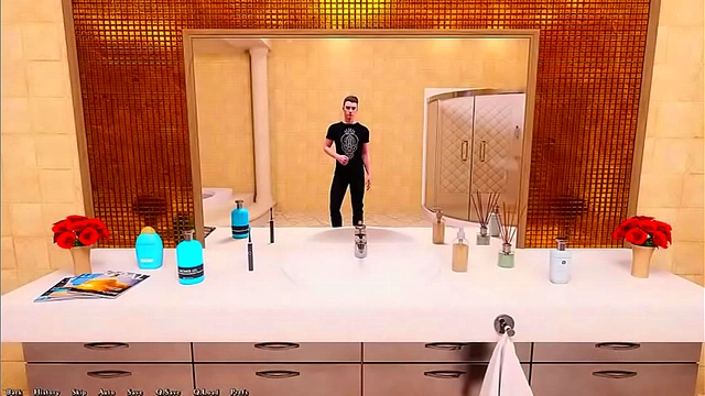 VIP Jacuzzi Fun – 3D Anime Babe Gives Intense Blowjob Experience