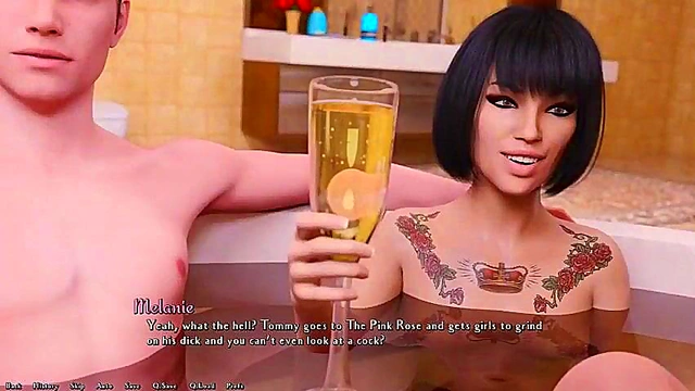 VIP Jacuzzi Fun – 3D Anime Babe Gives Intense Blowjob Experience