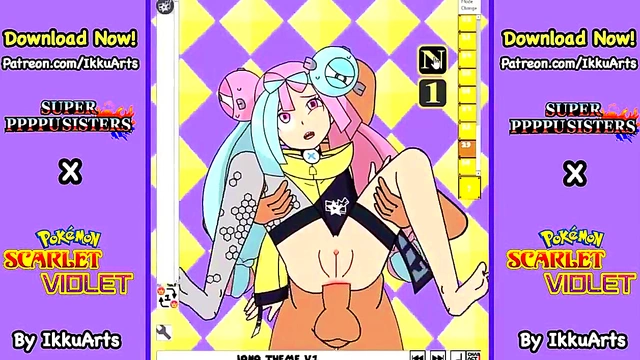 Pokemon Hentai Cutie Iono Ridescock for JuicyCreampie Finish
