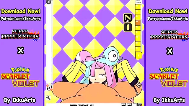 Pokemon Hentai Cutie Iono Ridescock for JuicyCreampie Finish