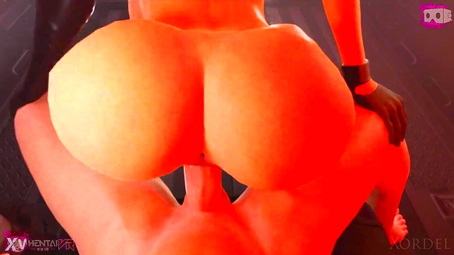 Brunette With Big Tits Quietly Rides Big Dick In ReverseCowgirl POVRule34 Anime