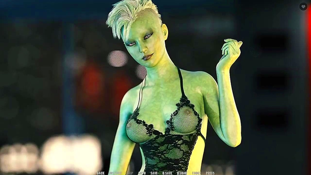 Lesbian AssFuck Orgy With Big Boobed Anime Girls In A Dark Void Fantasy