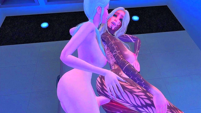 Perverted Futanari Masseuse Seduces Client for Hard Anal Sex & Bukkake Creampie