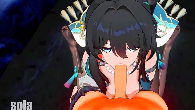 Horny Ruan Mei From Honkai Anime Gets Fucked In Hot Hentai Scene