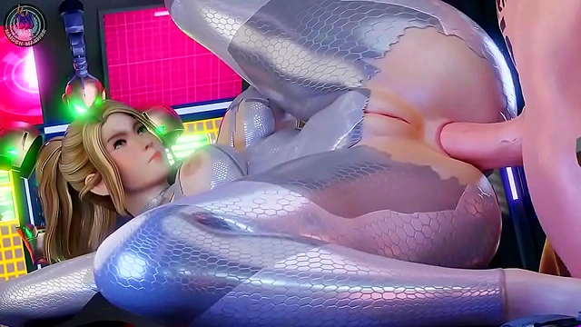 Samus Aran Gets Fucked From Behind In Hot 3D Hentai Action