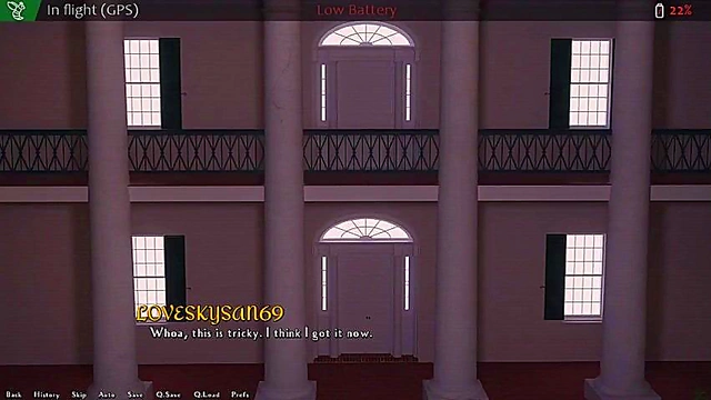 Important Secret Party – 3D Anime Couple Engages in Intense Visual Novel Adventure