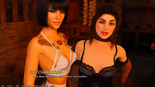 Milfs and Babes Unleash Passion in 3D Hentai Anime Visual Novel Feast