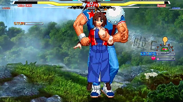 Hentai Battle – Brian Fucks Ryougi Shiki for Intense Mugen Sex & Cumshot