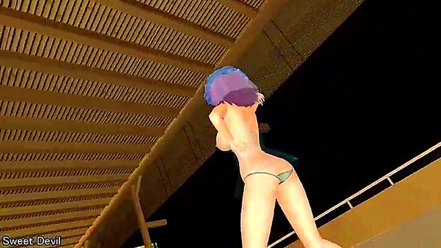 Sweet Devil With Big Tits Seduces You In Naughty Hentai Action