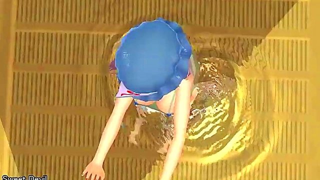 Sweet Devil With Big Tits Seduces You In Naughty Hentai Action