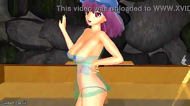 Sweet Devil With Big Tits Seduces You In Naughty Hentai Action