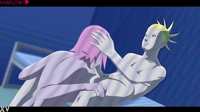 Sakura Haruno Cheats With Jiji for Hot Anal Sex & Blowjob Behind Bars