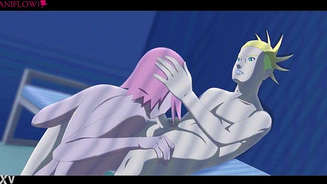 Sakura Haruno Cheats With Jiji for Hot Anal Sex & Blowjob Behind Bars