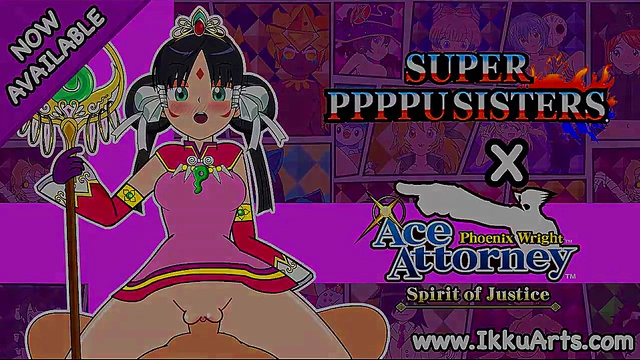 Rayfa from PPPPU Gets naughty in Ace Attorney Anime Style Hentai