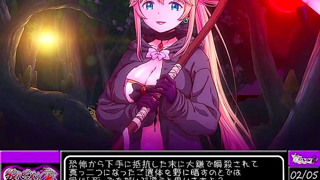 Shinigami Goddess enchants Anime Dude for Hot Hentai Action