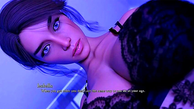 Hot 3D Anime Visual Novel – Being a Dick - New Erotic Story Start